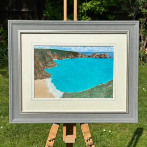 Porthcurno From The Gods