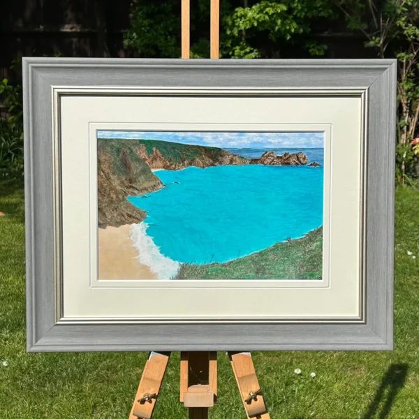 Porthcurno From The Gods