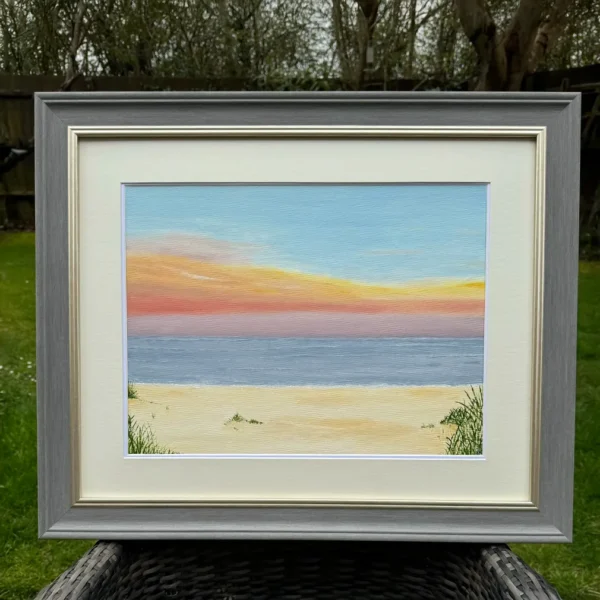 Sunset Through The Dunes